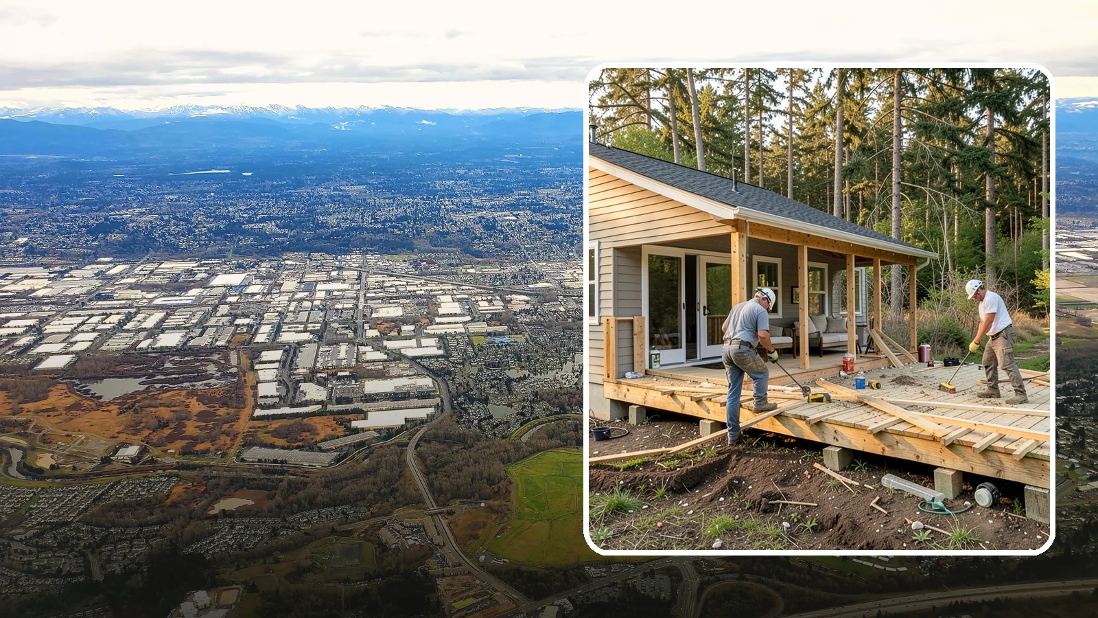 Deck Demolition in Kent, King County, WA - We remove old and failing decks safely, protecting your siding and yard and hauling every board away.