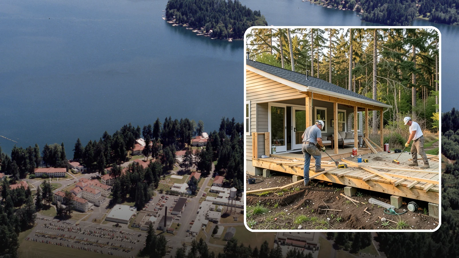 Deck Demolition in Lakewood, Pierce County, WA - We remove old and failing decks safely, protecting your siding and yard and hauling every board away.