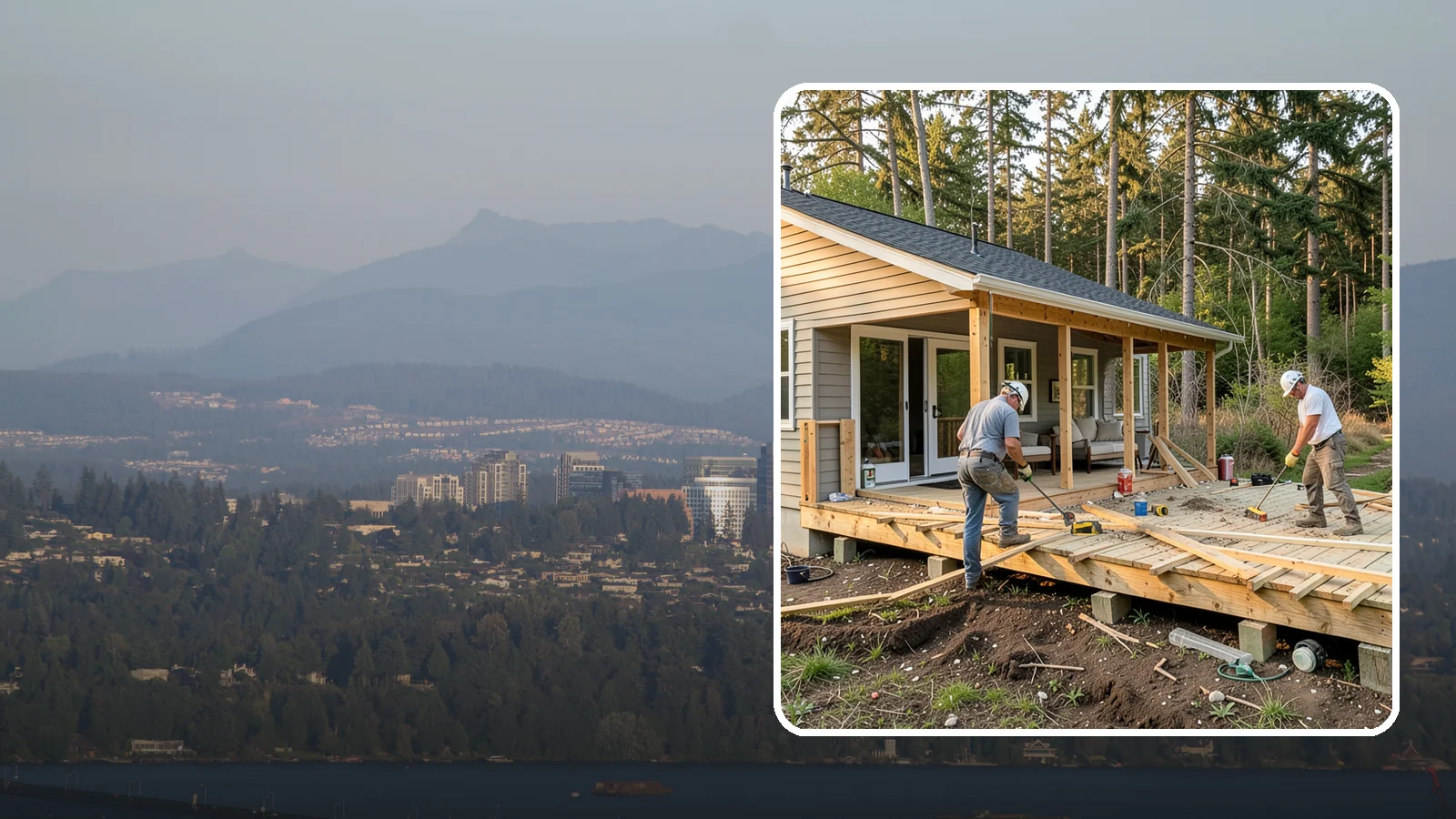 Deck Demolition in Medina, King County, WA - We remove old and failing decks safely, protecting your siding and yard and hauling every board away.