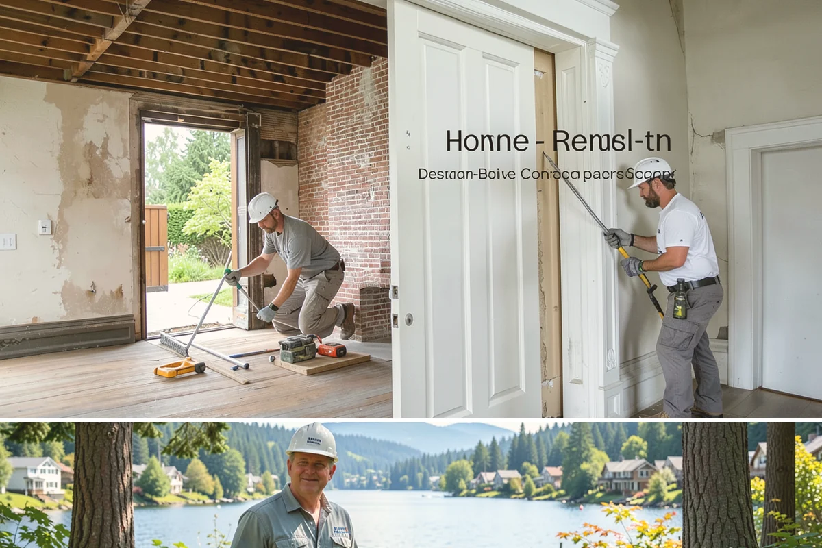 Deck Demolition in Milton, King County, WA - Deck demolition is easiest in drier months when the ground is firm, though we can remove hazardous decks any time of year.