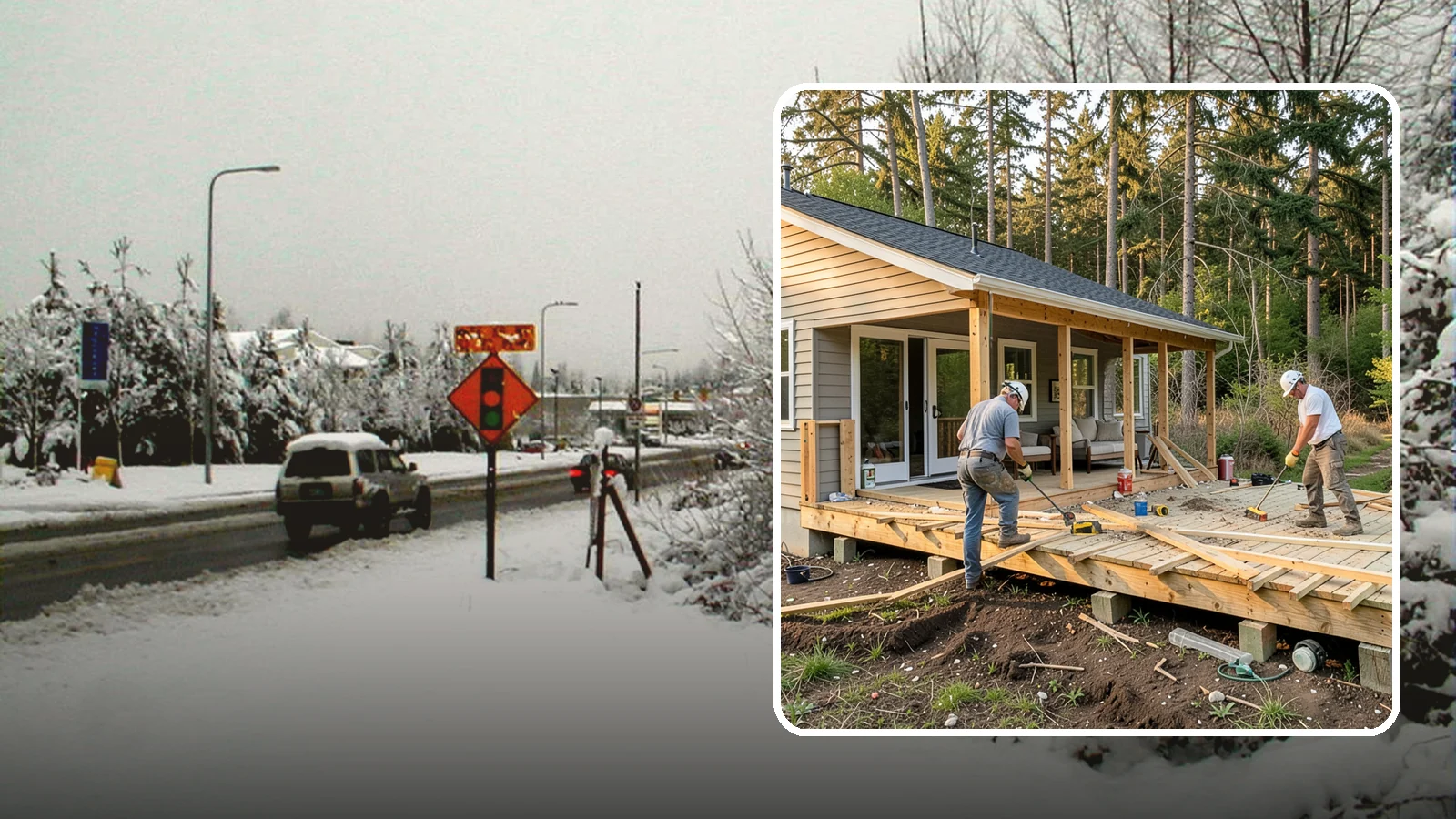 Deck Demolition in Newcastle, King County, WA - We remove old and failing decks safely, protecting your siding and yard and hauling every board away.