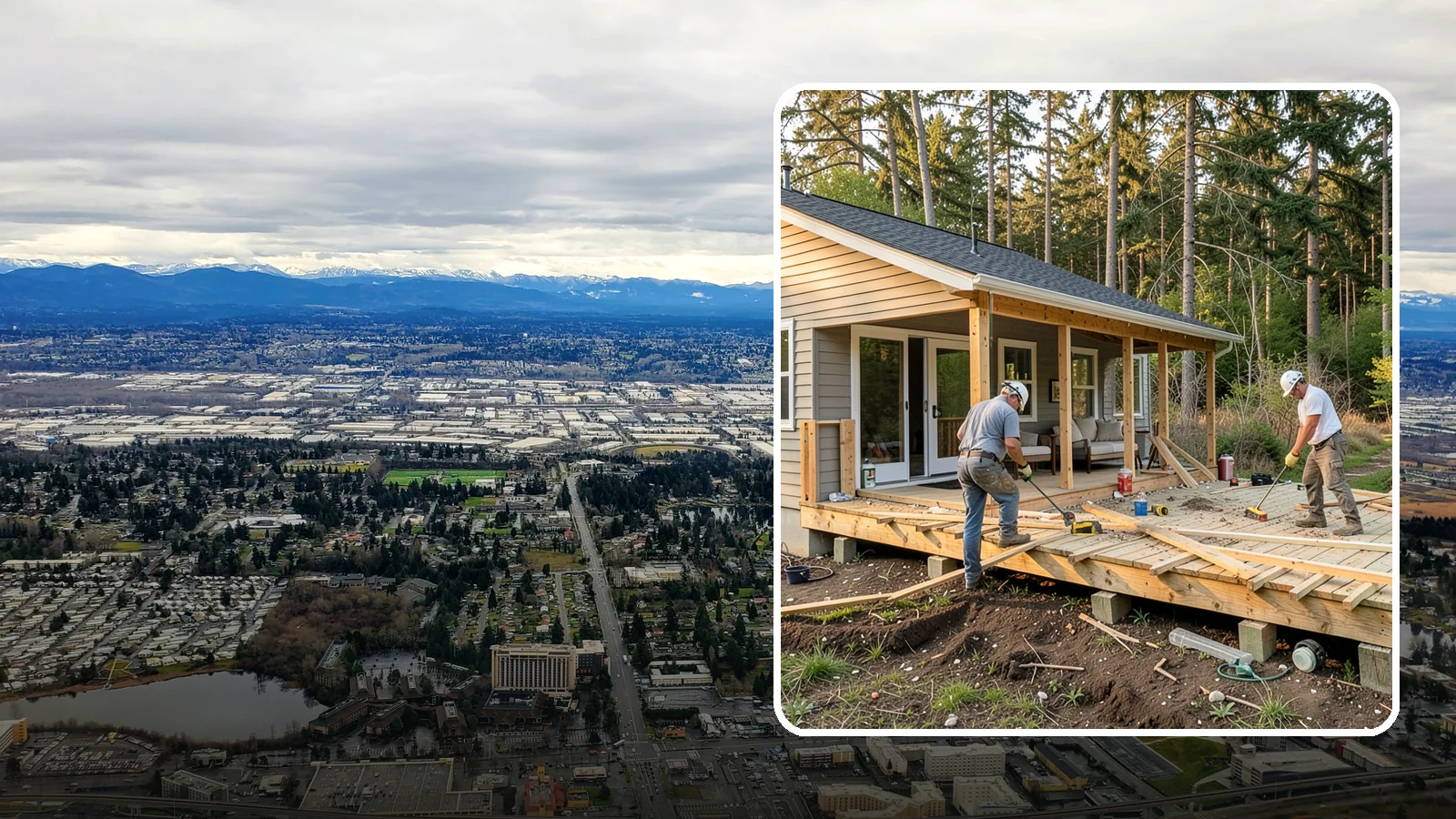 Deck Demolition in SeaTac, King County, WA - We remove old and failing decks safely, protecting your siding and yard and hauling every board away.