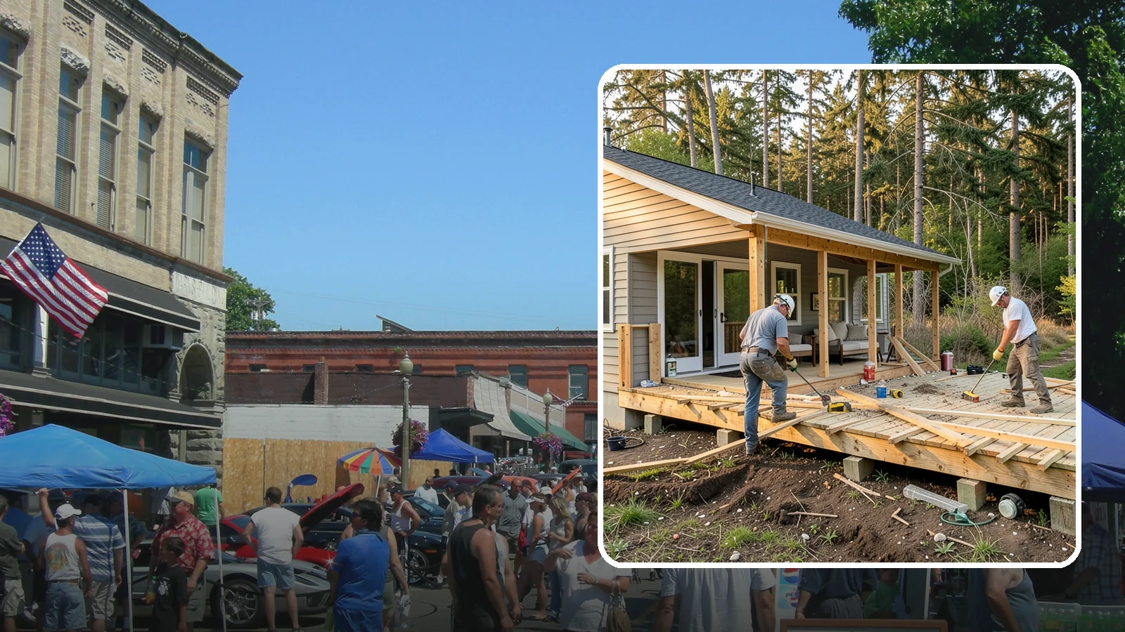 Deck Demolition in Snohomish, Snohomish County, WA - We remove old and failing decks safely, protecting your siding and yard and hauling every board away.