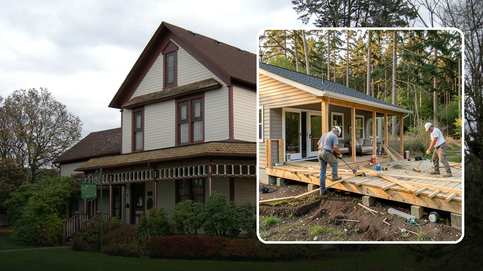 Deck Demolition in Sumner, Pierce County, WA - We remove old and failing decks safely, protecting your siding and yard and hauling every board away.