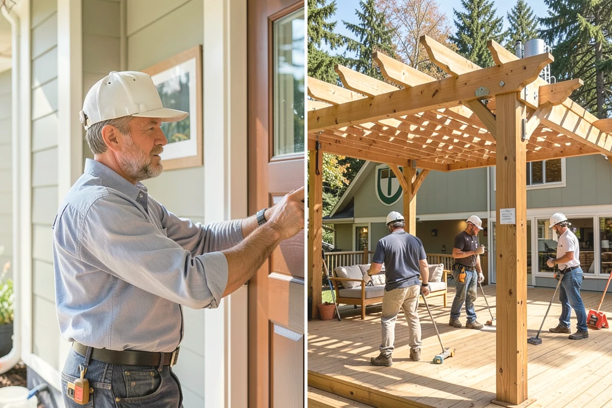 Deck Demolition in Tukwila, King County, WA - Assess the deck's attachment and any rot or hazards