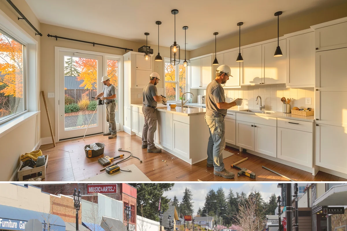 Deck Lighting Installation in Bothell, King County, WA - Lighting can be added any time of year and is especially appreciated heading into the darker fall and winter months.