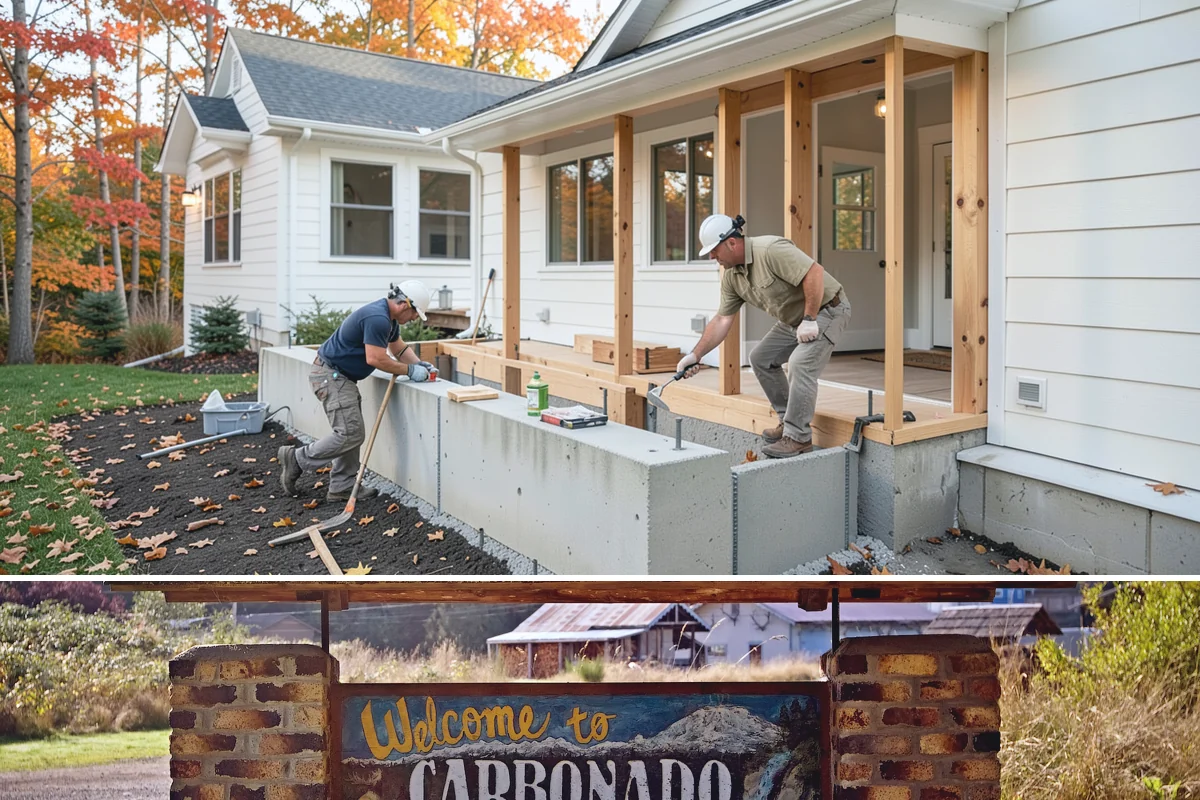 Deck Lighting Installation in Carbonado, Pierce County, WA - Lighting can be added any time of year and is especially appreciated heading into the darker fall and winter months.