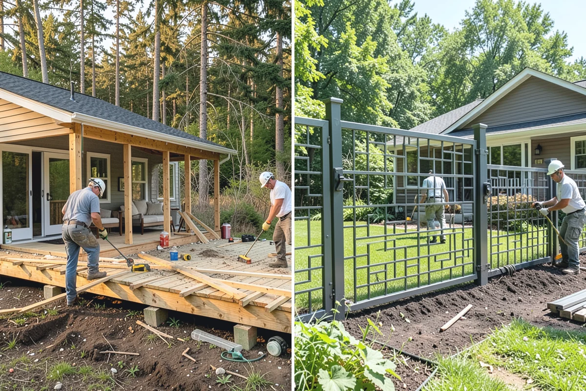 Deck Lighting Installation in Marysville, Snohomish County, WA - Plan fixture placement for safety and mood