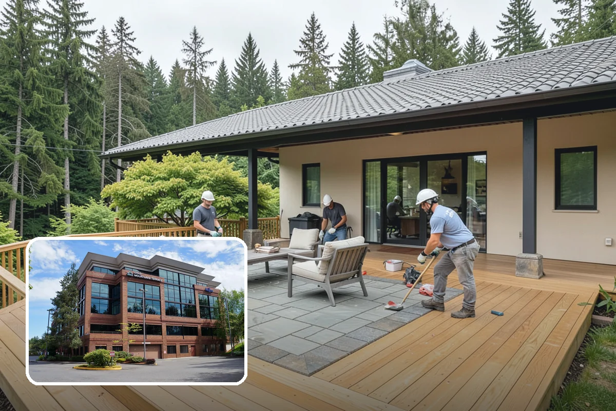 Deck Lighting Installation in Mountlake Terrace, Snohomish County, WA - Makes stairs and edges safer after dark