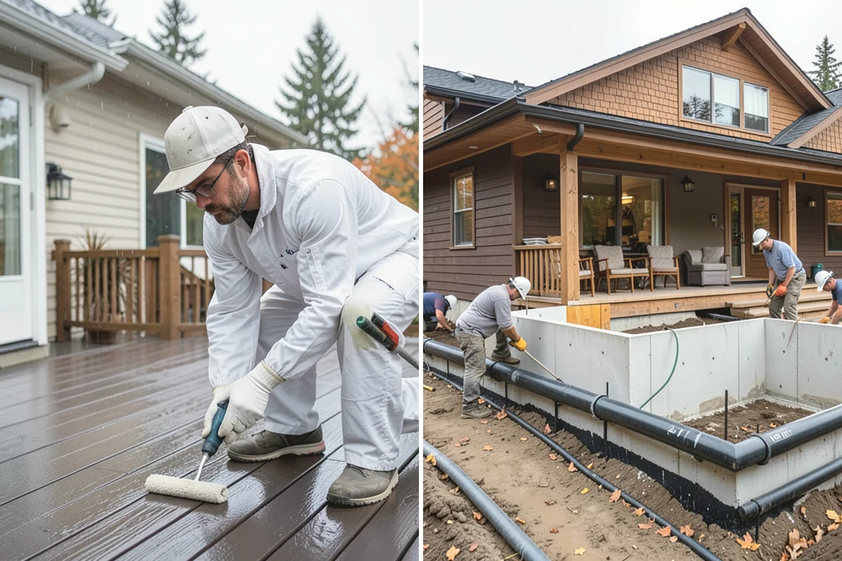 Deck Lighting Installation in University Place, Pierce County, WA - Plan fixture placement for safety and mood