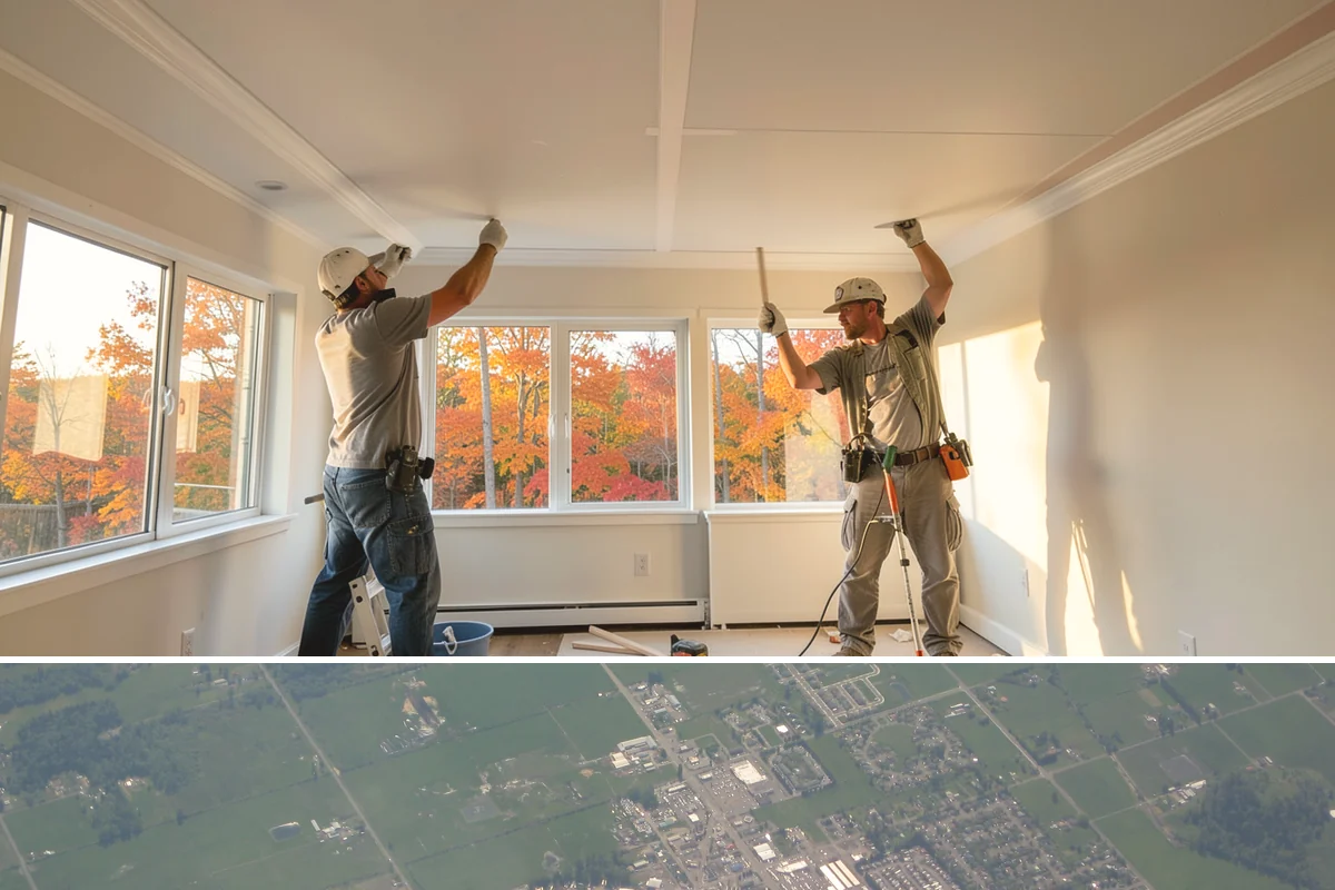 Deck Painting in Enumclaw, King County, WA - Deck painting must be scheduled during the dry summer window so the wood is dry and the coating can cure fully.