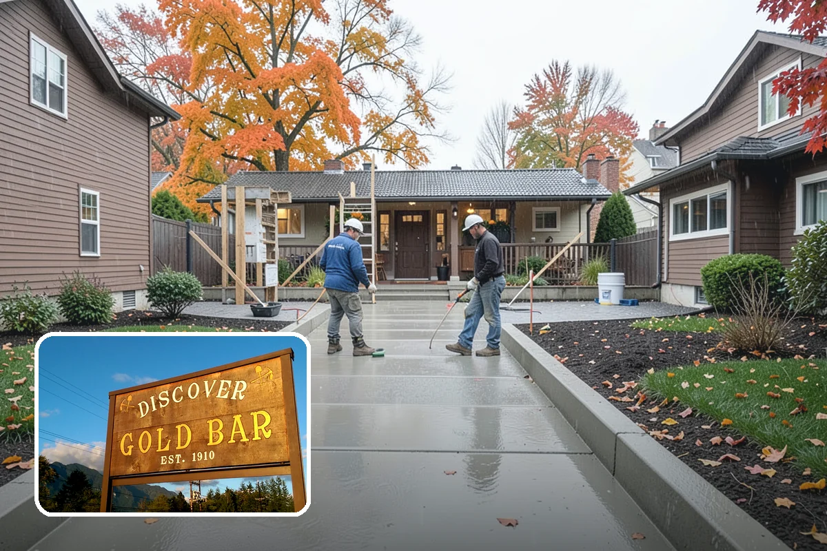 Deck Painting in Gold Bar, Snohomish County, WA - Solid color that hides graying and mismatched boards