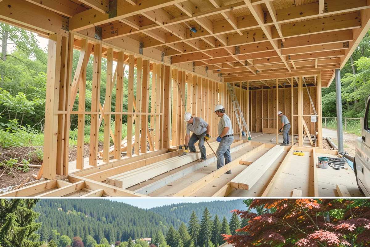 Deck Painting in Index, Snohomish County, WA - Deck painting must be scheduled during the dry summer window so the wood is dry and the coating can cure fully.