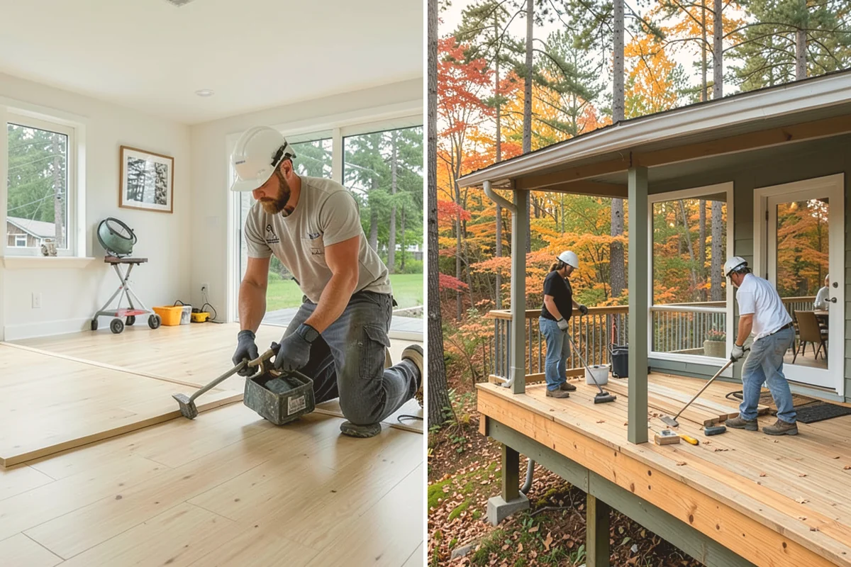 Deck Painting in Langley, Island County, WA - Clean, sand, and let the deck fully dry