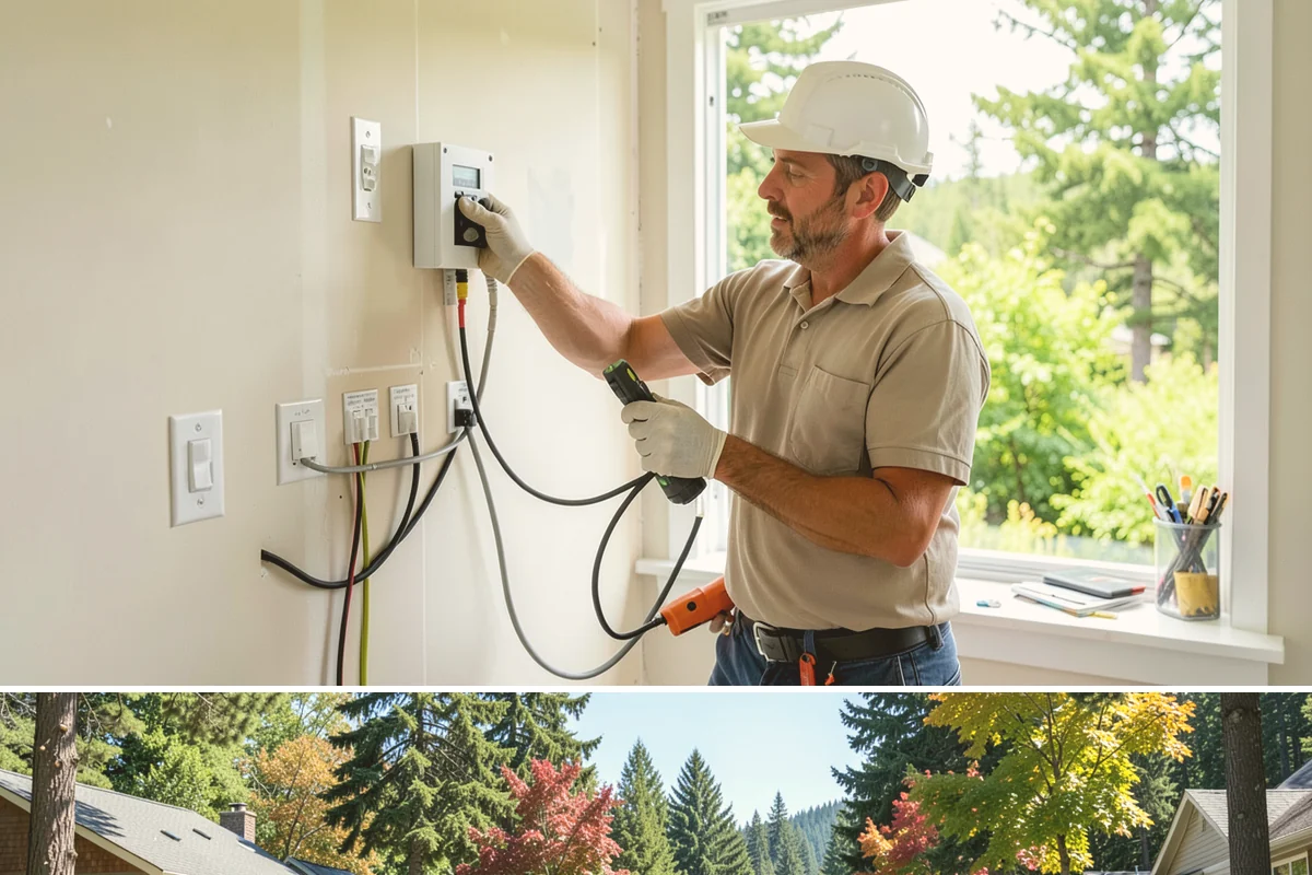 Deck Painting in Orting, Pierce County, WA - Deck painting must be scheduled during the dry summer window so the wood is dry and the coating can cure fully.