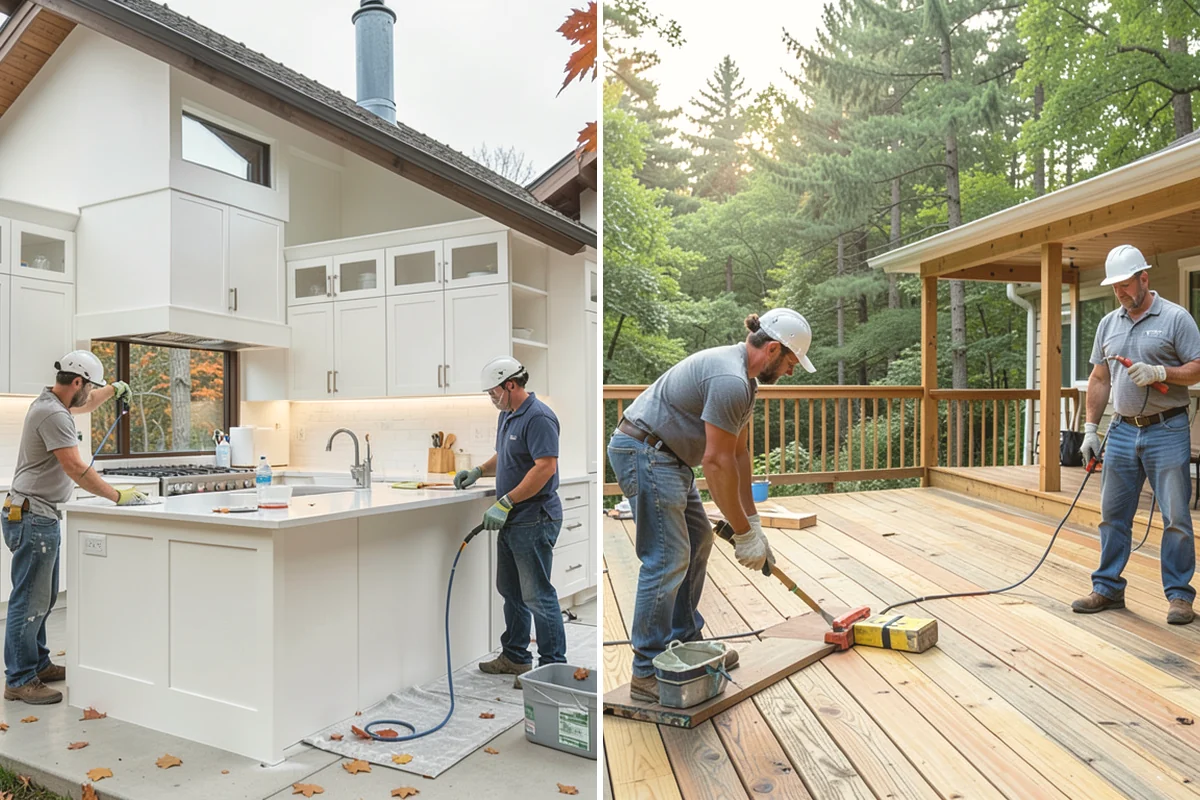 Deck Painting in Tacoma, Pierce County, WA - Clean, sand, and let the deck fully dry