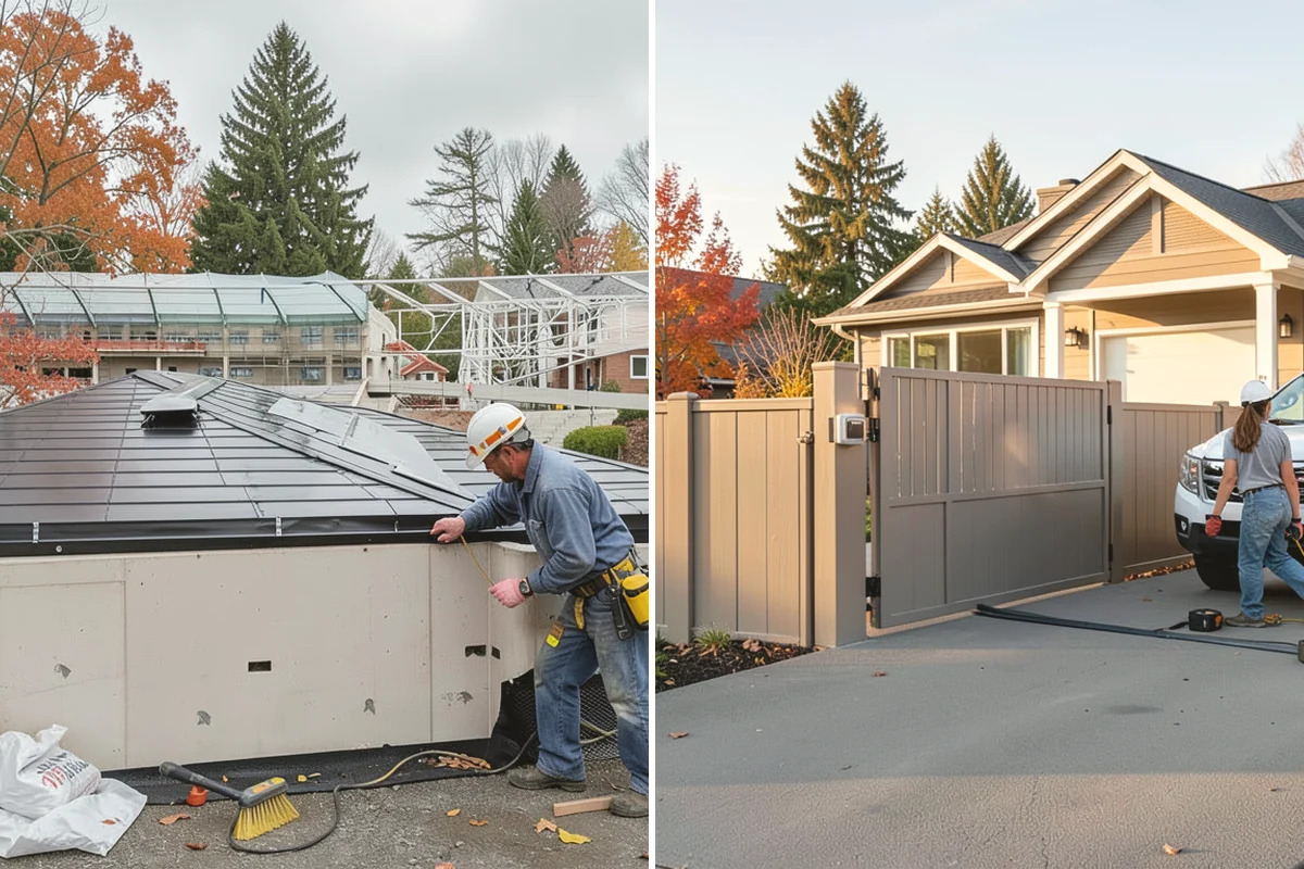Deck Planter Construction in Covington, King County, WA - Design planter size, placement, and plant needs