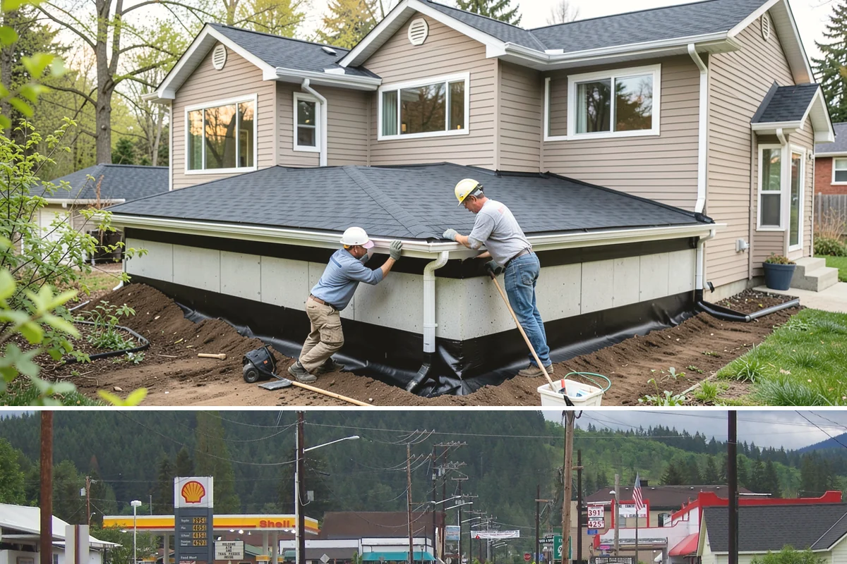 Deck Planter Construction in Granite Falls, Snohomish County, WA - Spring is a natural time to build planters so they are ready for the summer growing season.