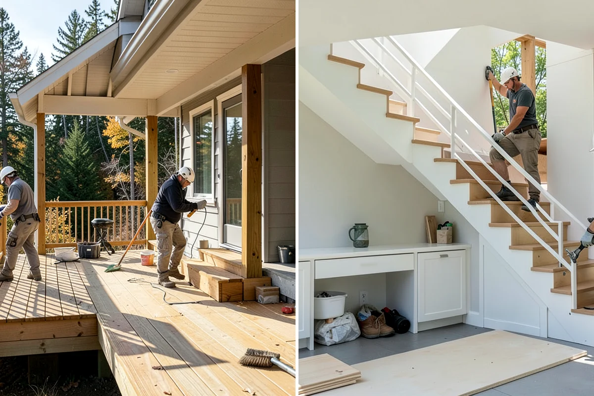 Deck Planter Construction in Seattle, King County, WA - Design planter size, placement, and plant needs