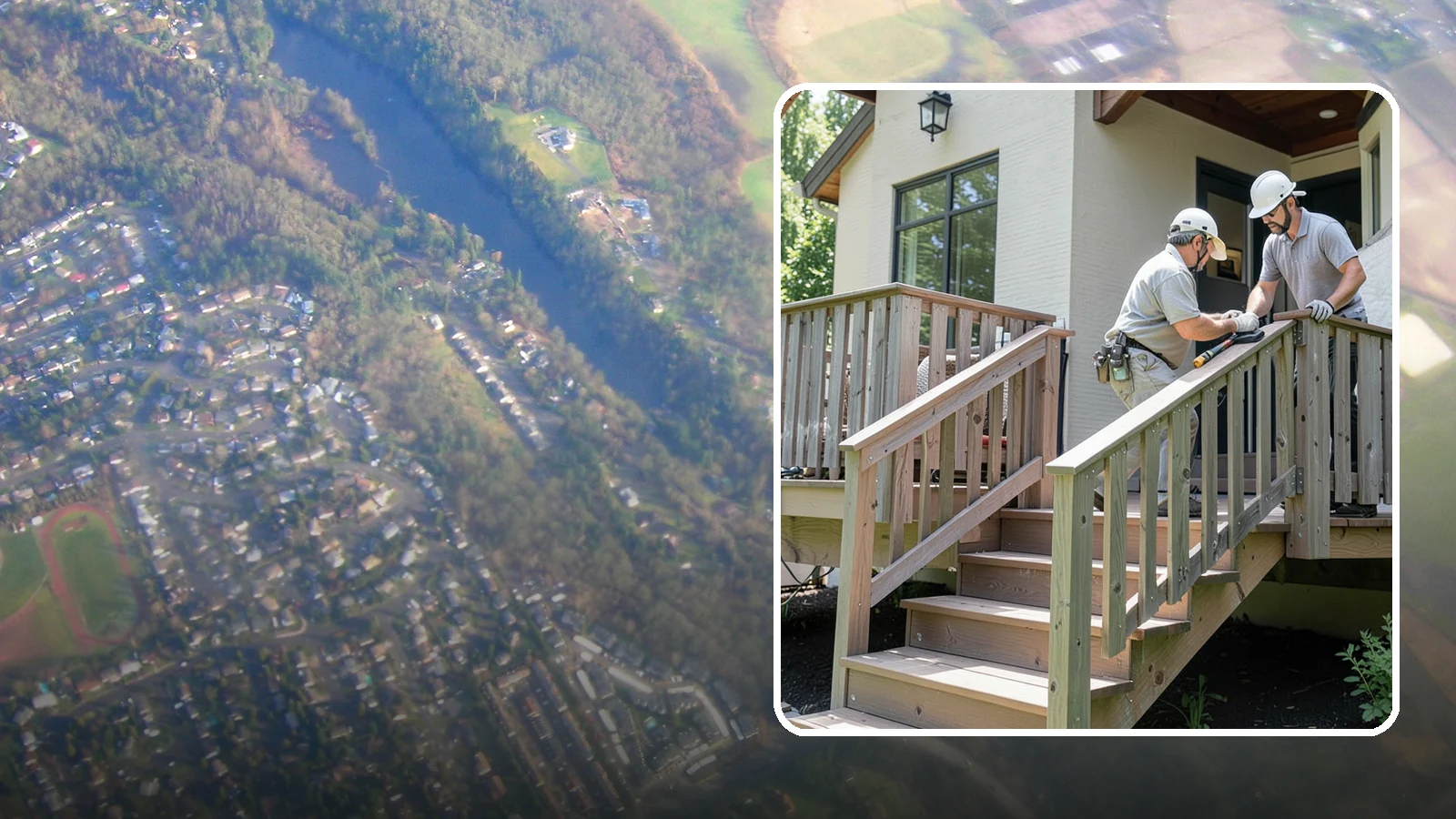 Deck Railing Installation in Algona, King County, WA - Code-compliant deck railing installation that keeps your family safe with the style you want.