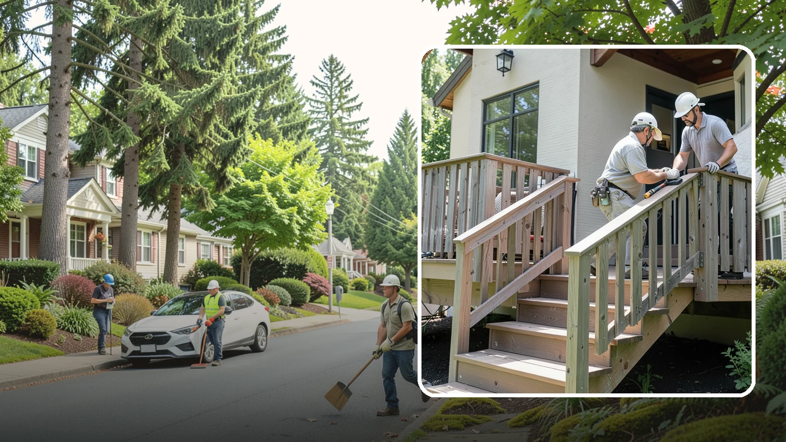 Deck Railing Installation in Beaux Arts Village, King County, WA - Code-compliant deck railing installation that keeps your family safe with the style you want.