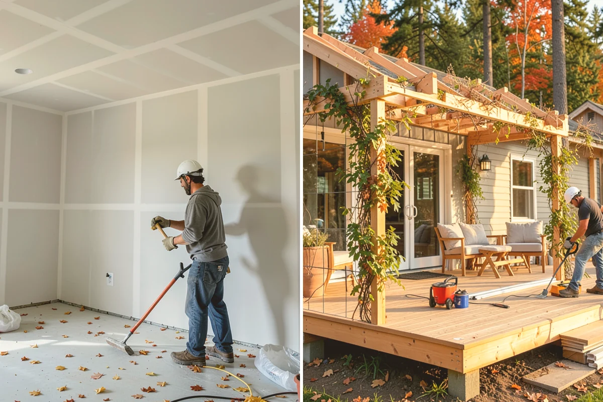 Deck Railing Installation in Bothell, King County, WA - Review railing styles, materials, and view goals