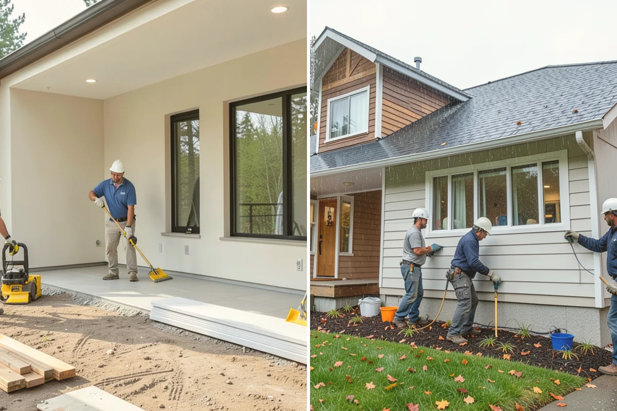 Deck Railing Installation in Brier, Snohomish County, WA - Review railing styles, materials, and view goals