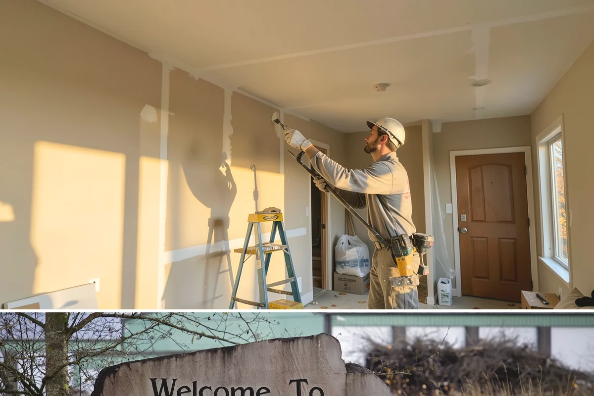 Deck Railing Installation in Buckley, Pierce County, WA - Railing work fits any season and is a popular standalone upgrade to complete before summer entertaining season.