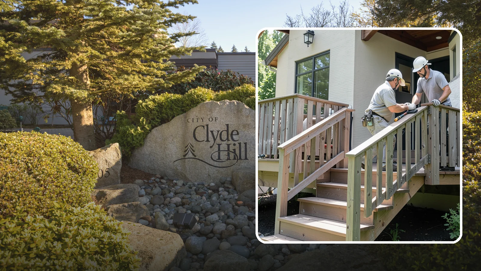 Deck Railing Installation in Clyde Hill, King County, WA - Code-compliant deck railing installation that keeps your family safe with the style you want.