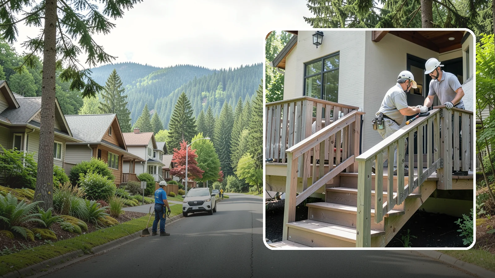 Deck Railing Installation in Darrington, Snohomish County, WA - Code-compliant deck railing installation that keeps your family safe with the style you want.