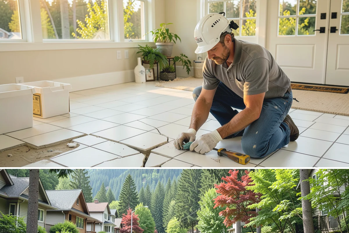 Deck Railing Installation in Darrington, Snohomish County, WA - Railing work fits any season and is a popular standalone upgrade to complete before summer entertaining season.