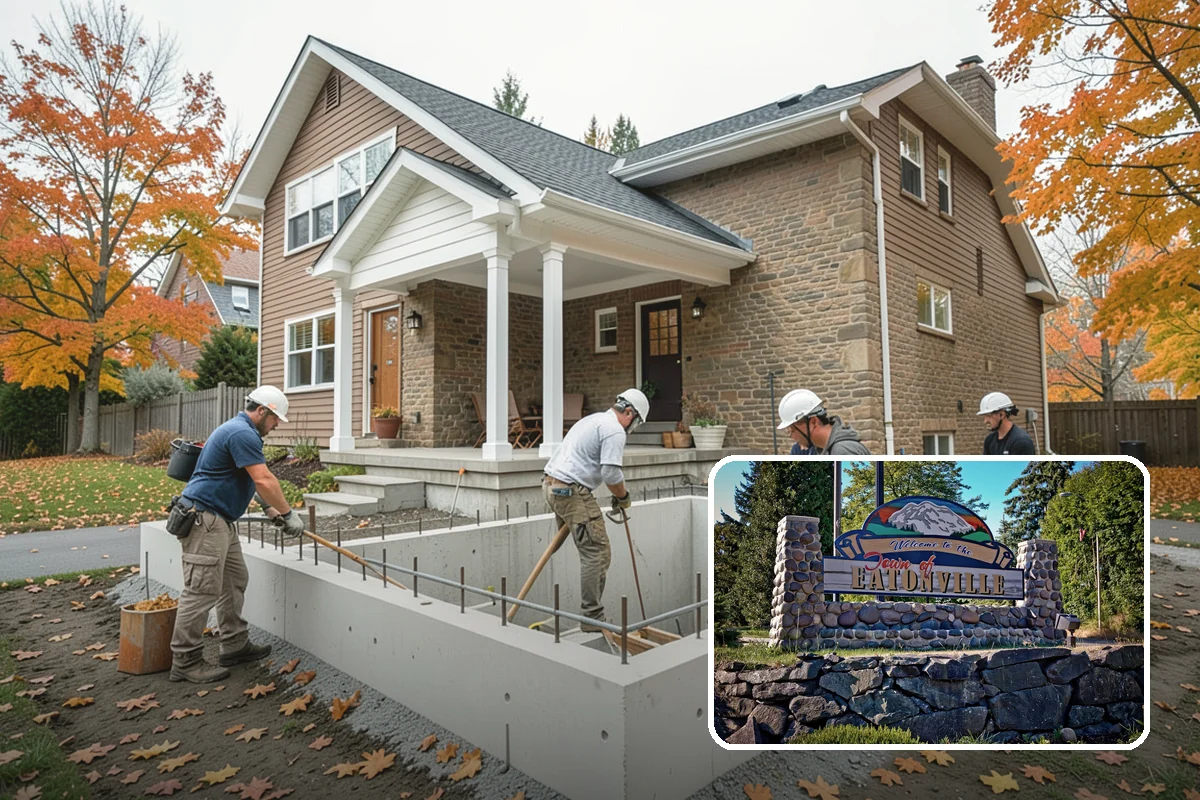 Deck Railing Installation in Eatonville, Pierce County, WA - Meets Washington code for height and load safety