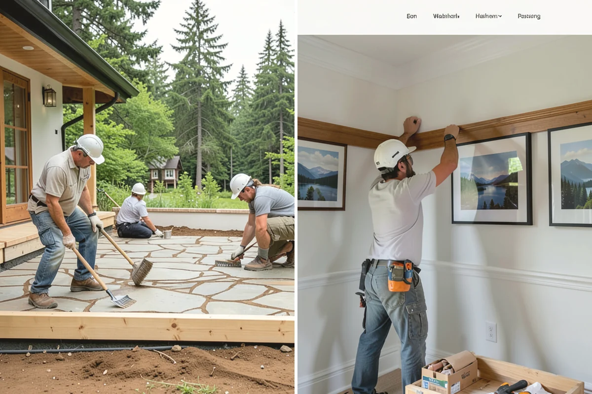 Deck Railing Installation in Edgewood, Pierce County, WA - Review railing styles, materials, and view goals