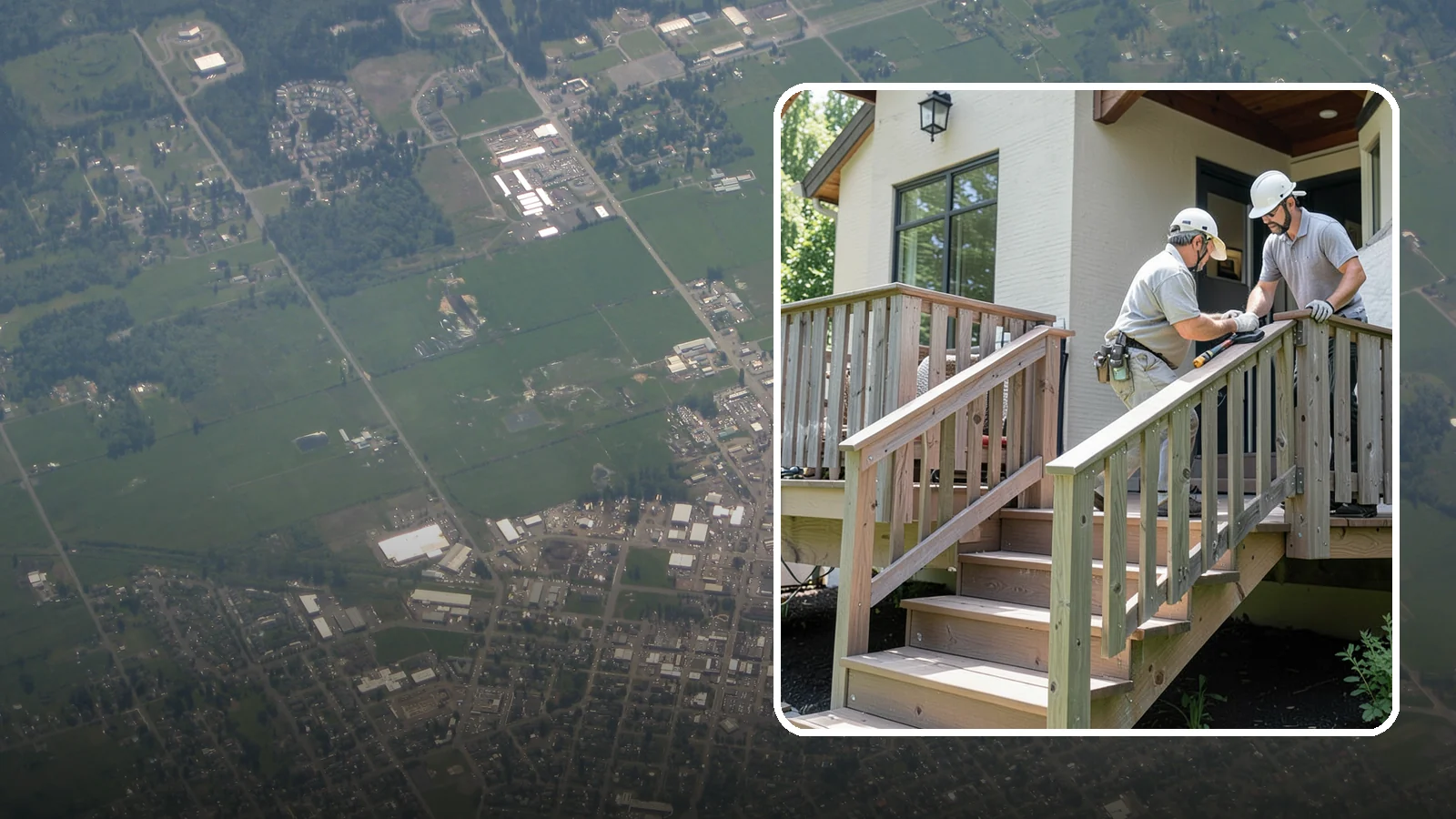 Deck Railing Installation in Enumclaw, King County, WA - Code-compliant deck railing installation that keeps your family safe with the style you want.