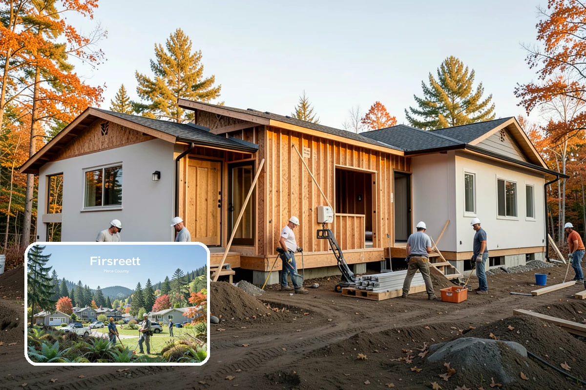 Deck Railing Installation in Fircrest, Pierce County, WA - Meets Washington code for height and load safety