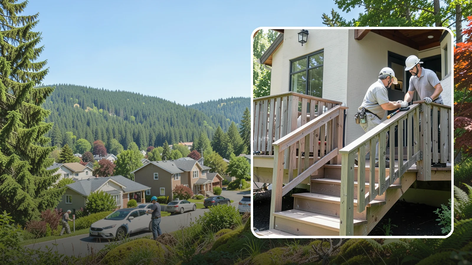 Deck Railing Installation in Index, Snohomish County, WA - Code-compliant deck railing installation that keeps your family safe with the style you want.