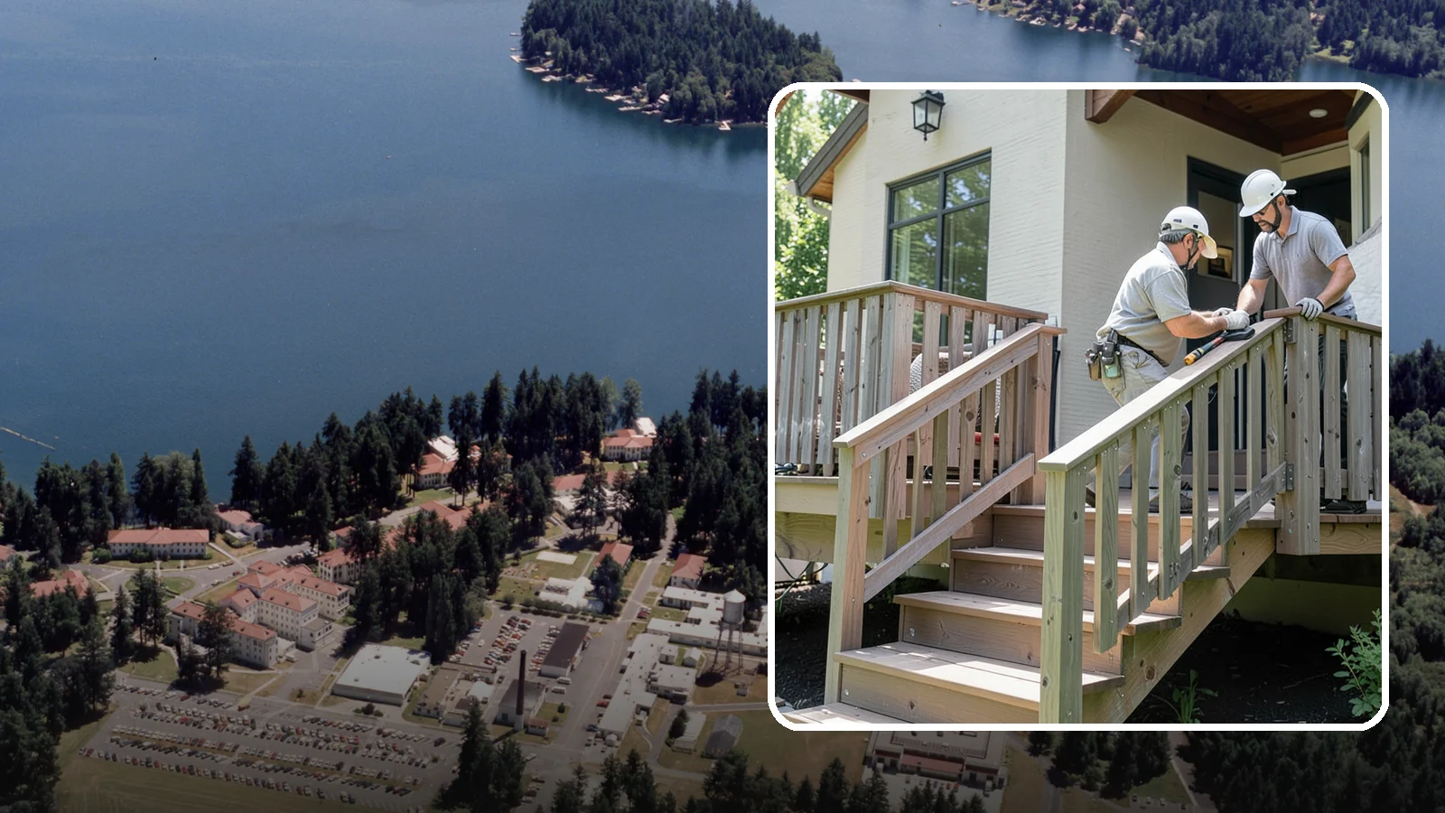 Deck Railing Installation in Lakewood, Pierce County, WA - Code-compliant deck railing installation that keeps your family safe with the style you want.