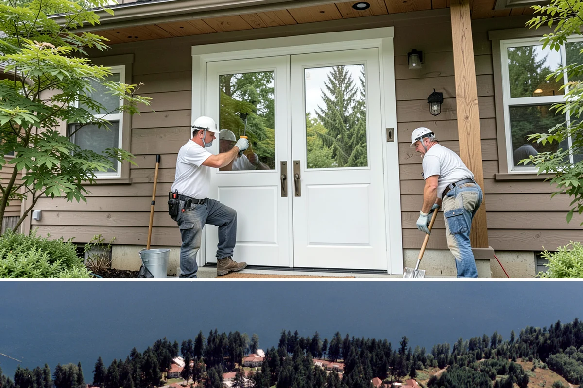 Deck Railing Installation in Lakewood, Pierce County, WA - Railing work fits any season and is a popular standalone upgrade to complete before summer entertaining season.