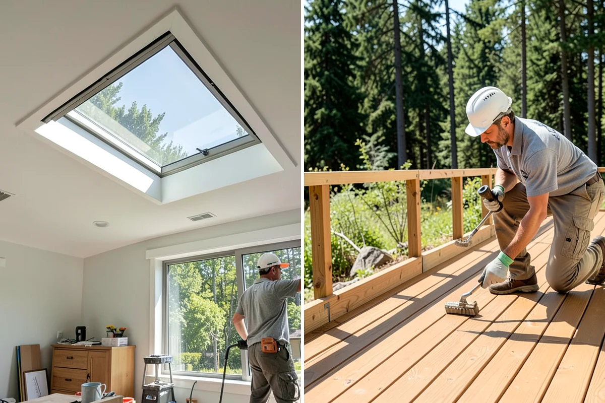 Deck Railing Installation in Lyman, Skagit County, WA - Review railing styles, materials, and view goals