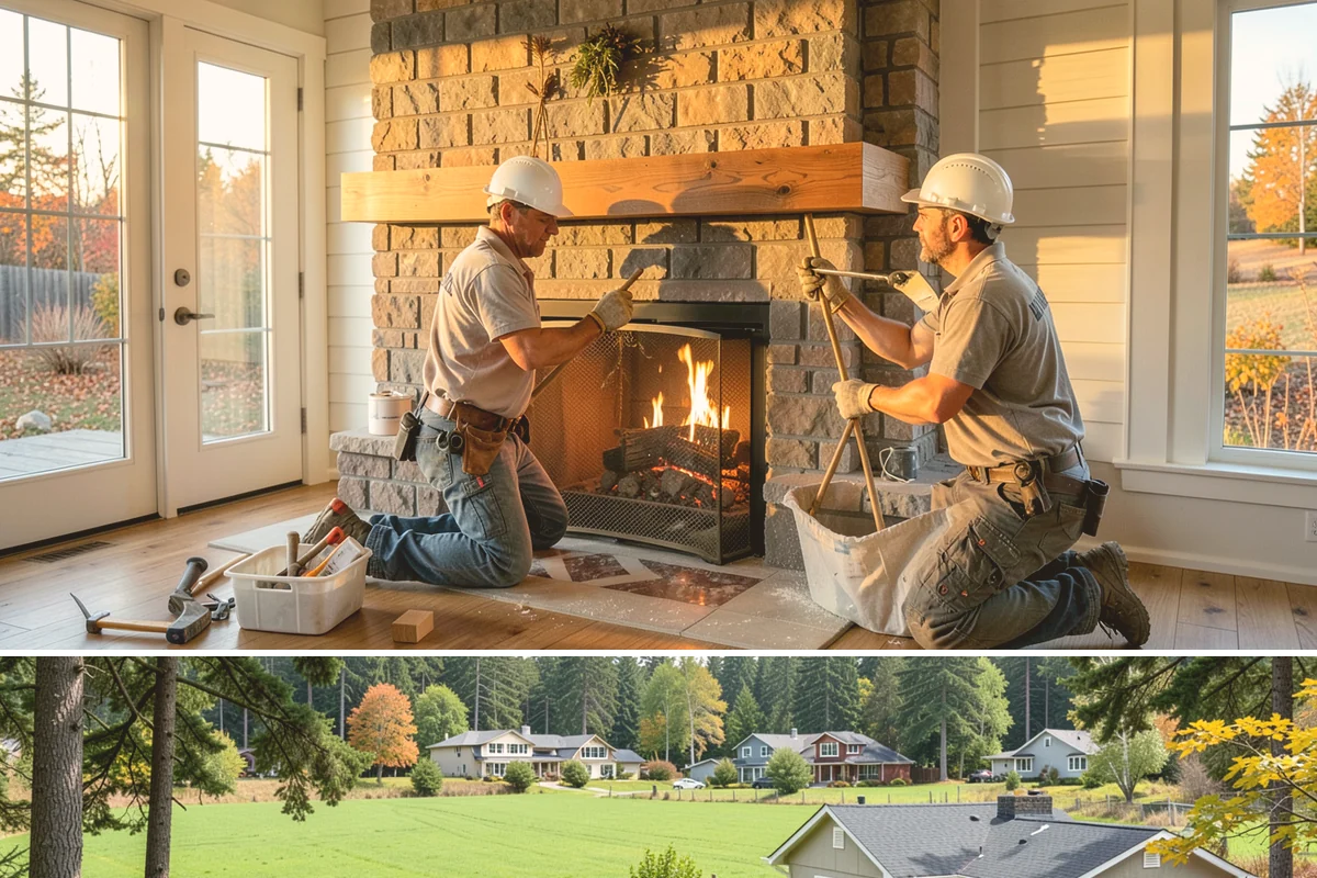 Deck Railing Installation in Lyman, Skagit County, WA - Railing work fits any season and is a popular standalone upgrade to complete before summer entertaining season.