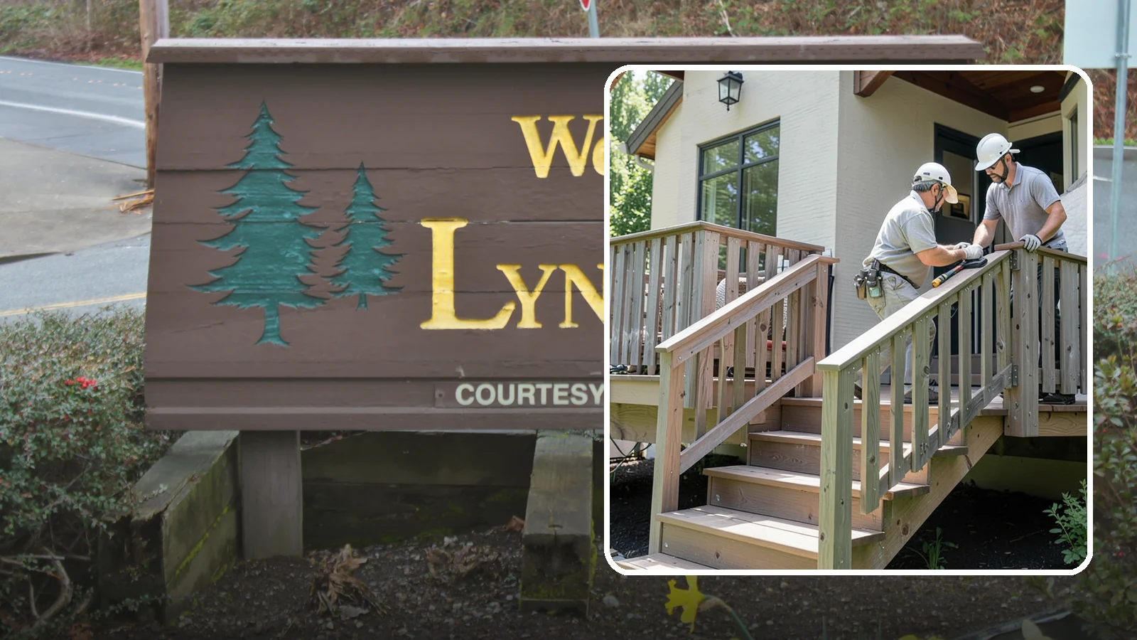 Deck Railing Installation in Lynnwood, Snohomish County, WA - Code-compliant deck railing installation that keeps your family safe with the style you want.