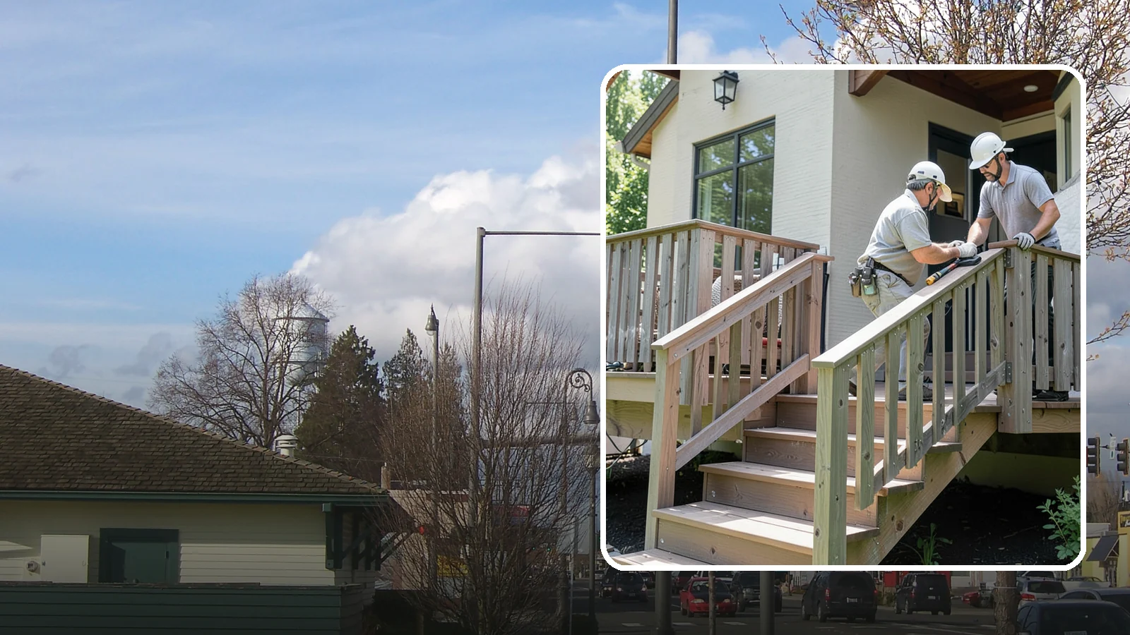 Deck Railing Installation in Marysville, Snohomish County, WA - Code-compliant deck railing installation that keeps your family safe with the style you want.