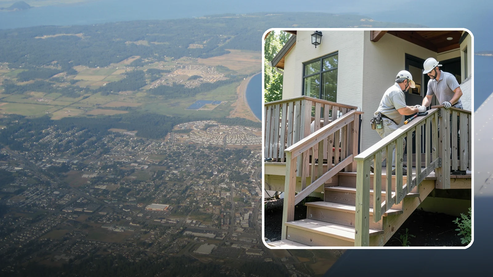 Deck Railing Installation in Oak Harbor, Island County, WA - Code-compliant deck railing installation that keeps your family safe with the style you want.
