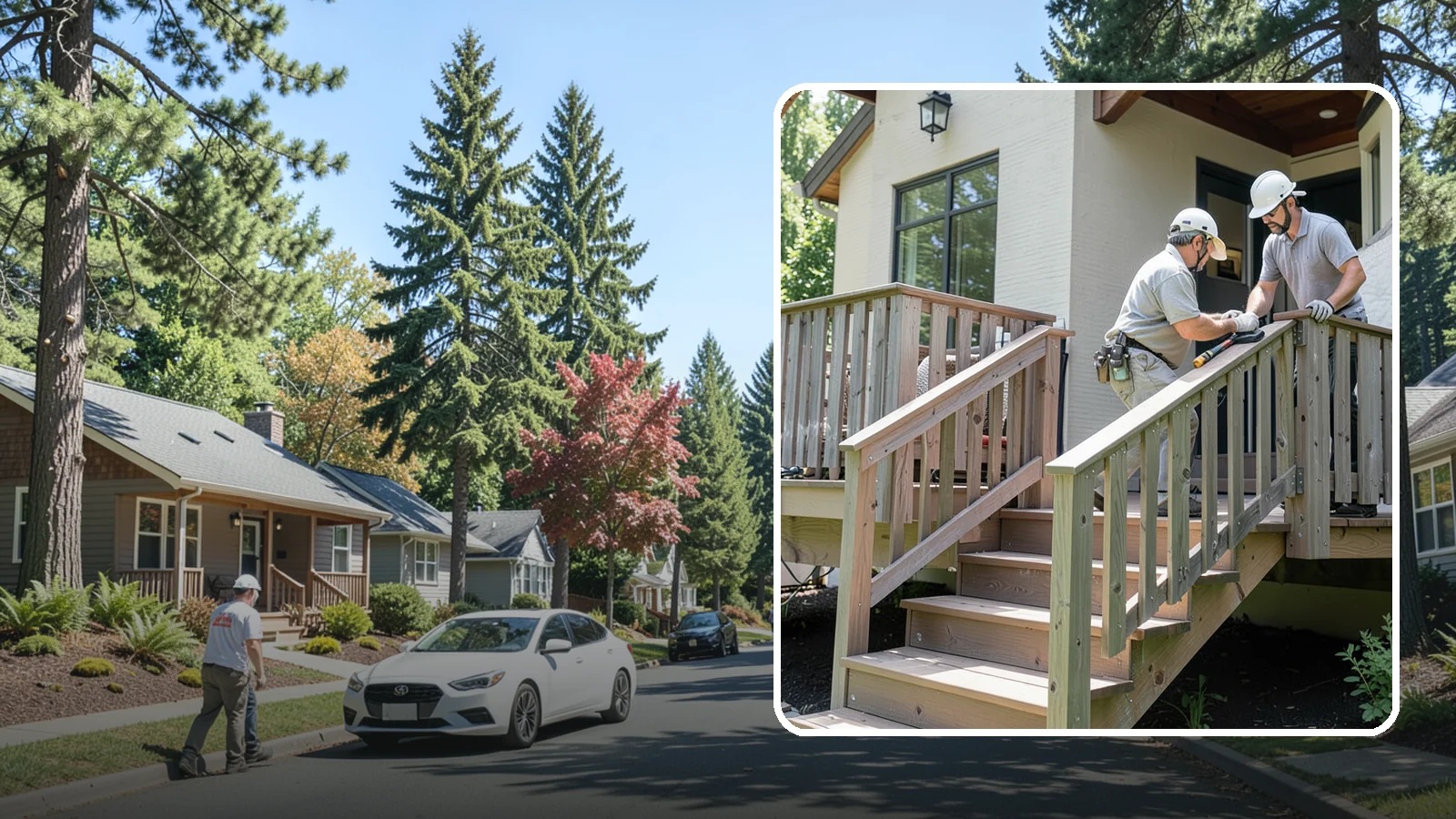 Deck Railing Installation in Orting, Pierce County, WA - Code-compliant deck railing installation that keeps your family safe with the style you want.