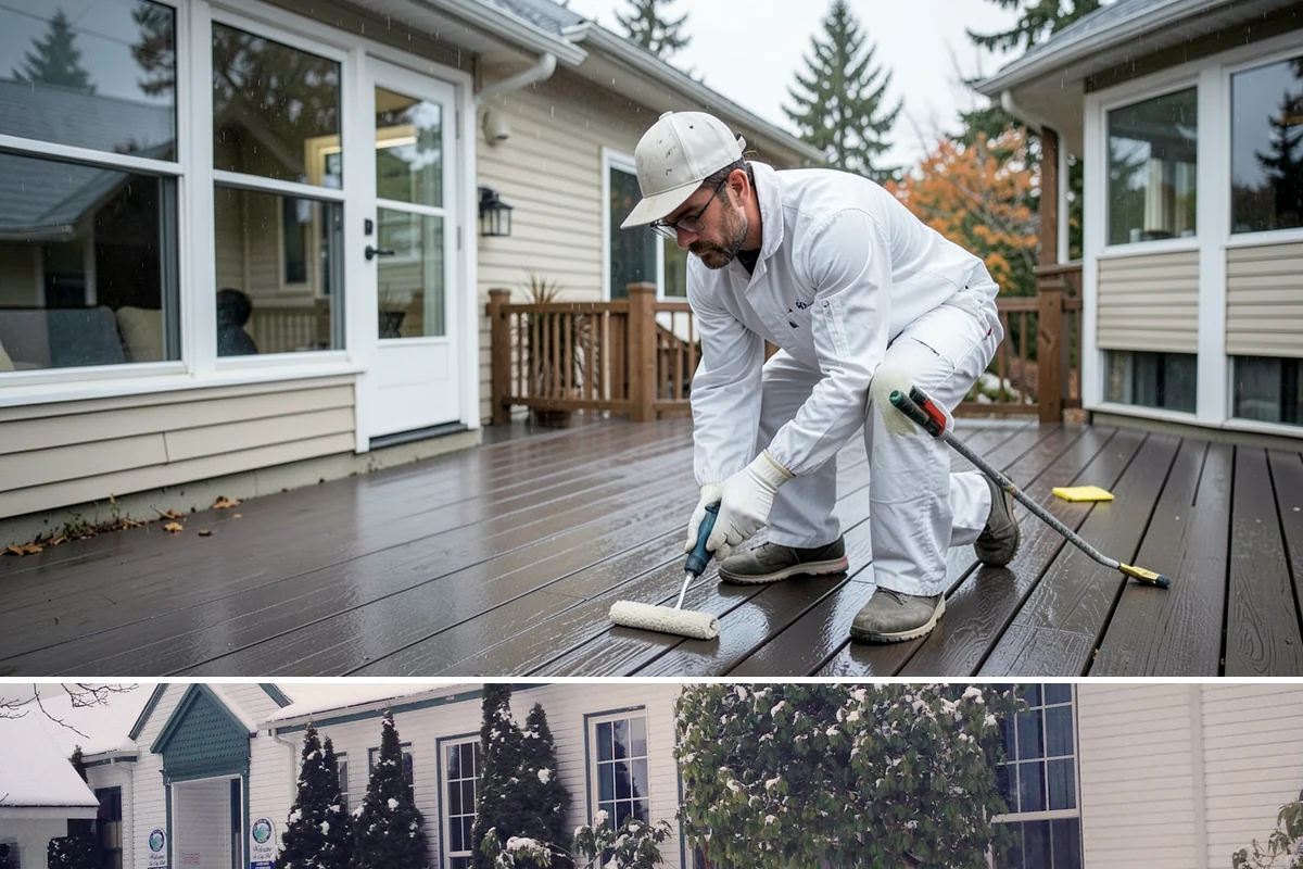 Deck Railing Installation in Pacific, King County, WA - Railing work fits any season and is a popular standalone upgrade to complete before summer entertaining season.