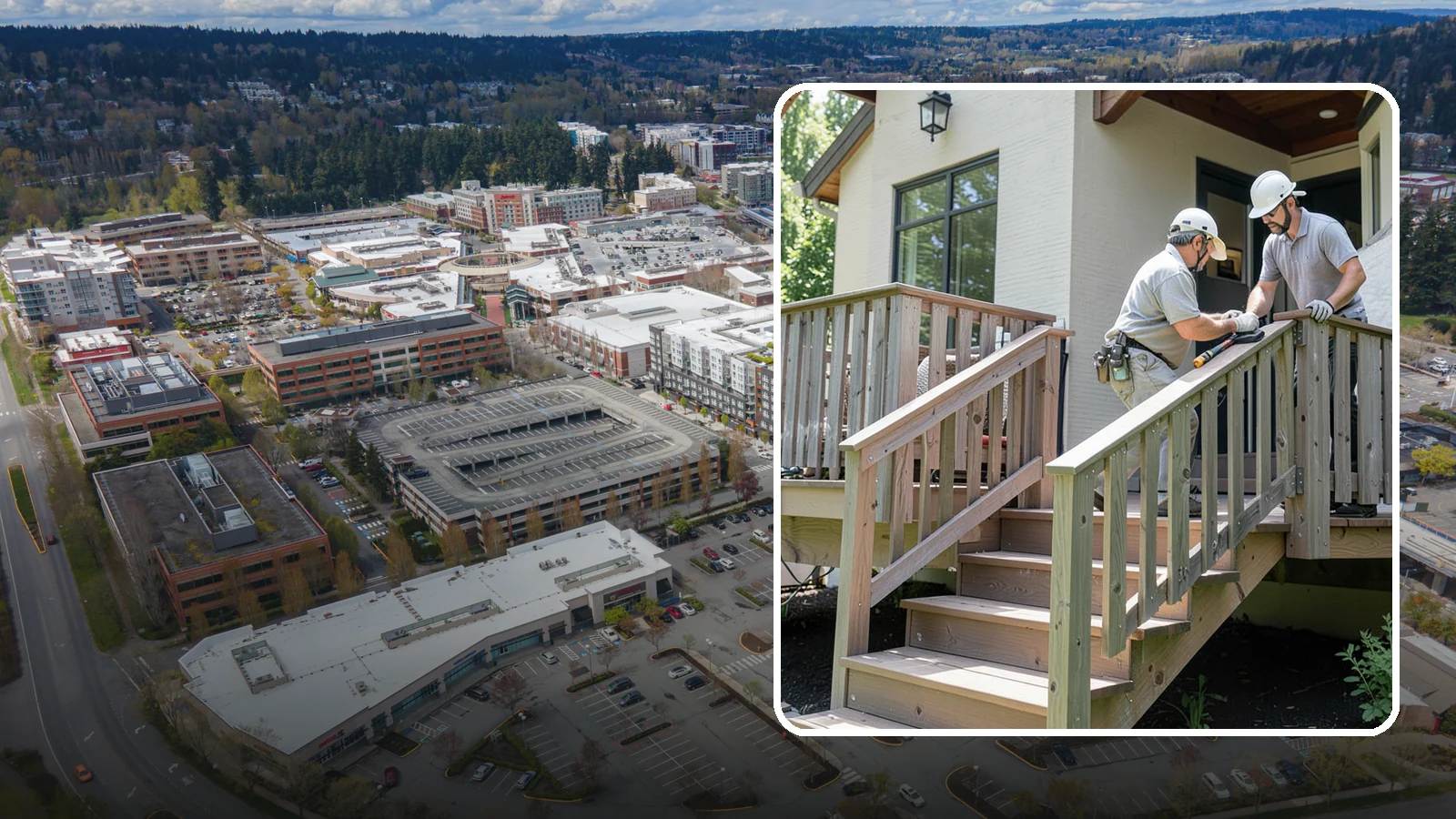 Deck Railing Installation in Redmond, King County, WA - Code-compliant deck railing installation that keeps your family safe with the style you want.