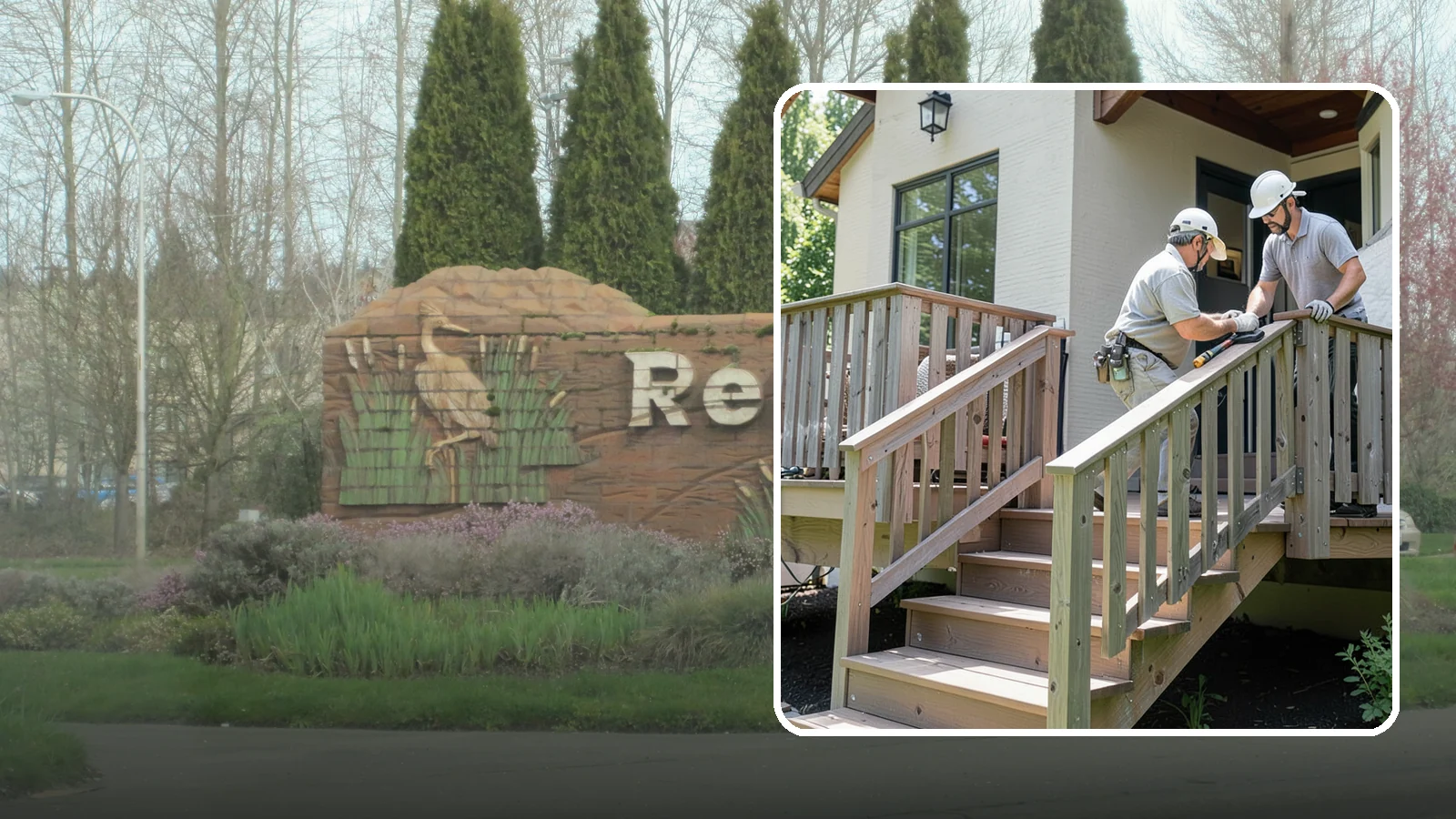 Deck Railing Installation in Renton, King County, WA - Code-compliant deck railing installation that keeps your family safe with the style you want.