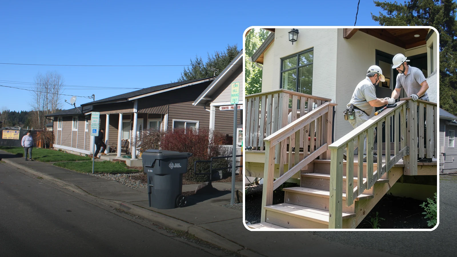 Deck Railing Installation in South Prairie, Pierce County, WA - Code-compliant deck railing installation that keeps your family safe with the style you want.