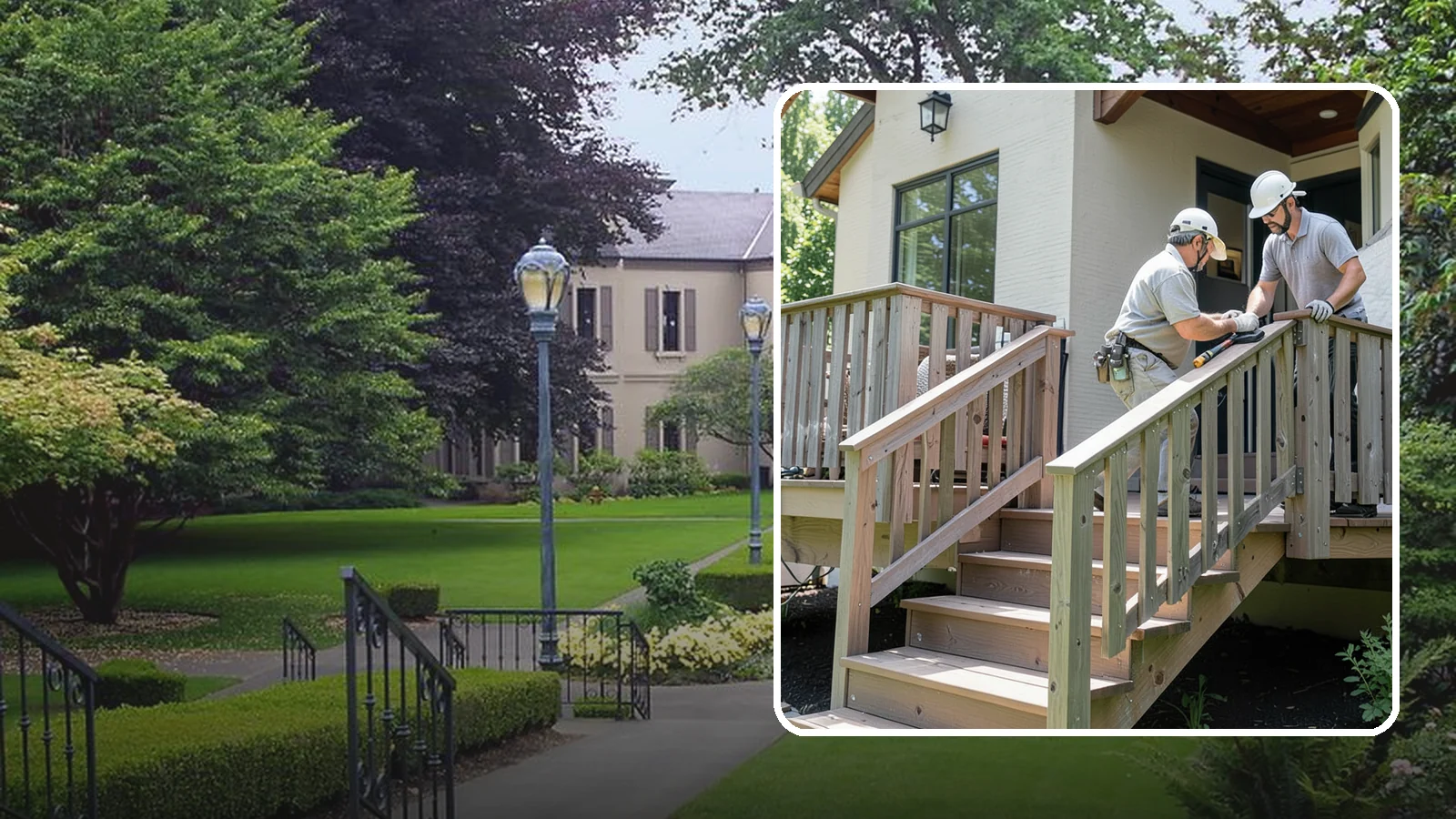 Deck Railing Installation in Woodinville, King County, WA - Code-compliant deck railing installation that keeps your family safe with the style you want.