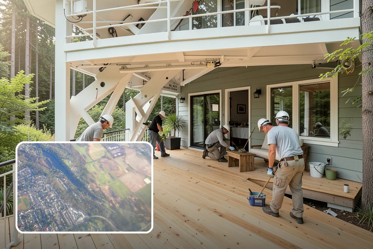 Deck Repair in Algona, King County, WA - Addresses safety hazards before they worsen